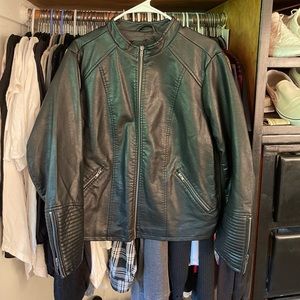 Torrid faux leather Moto jacket